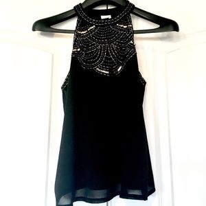 Paper Crane embellished top